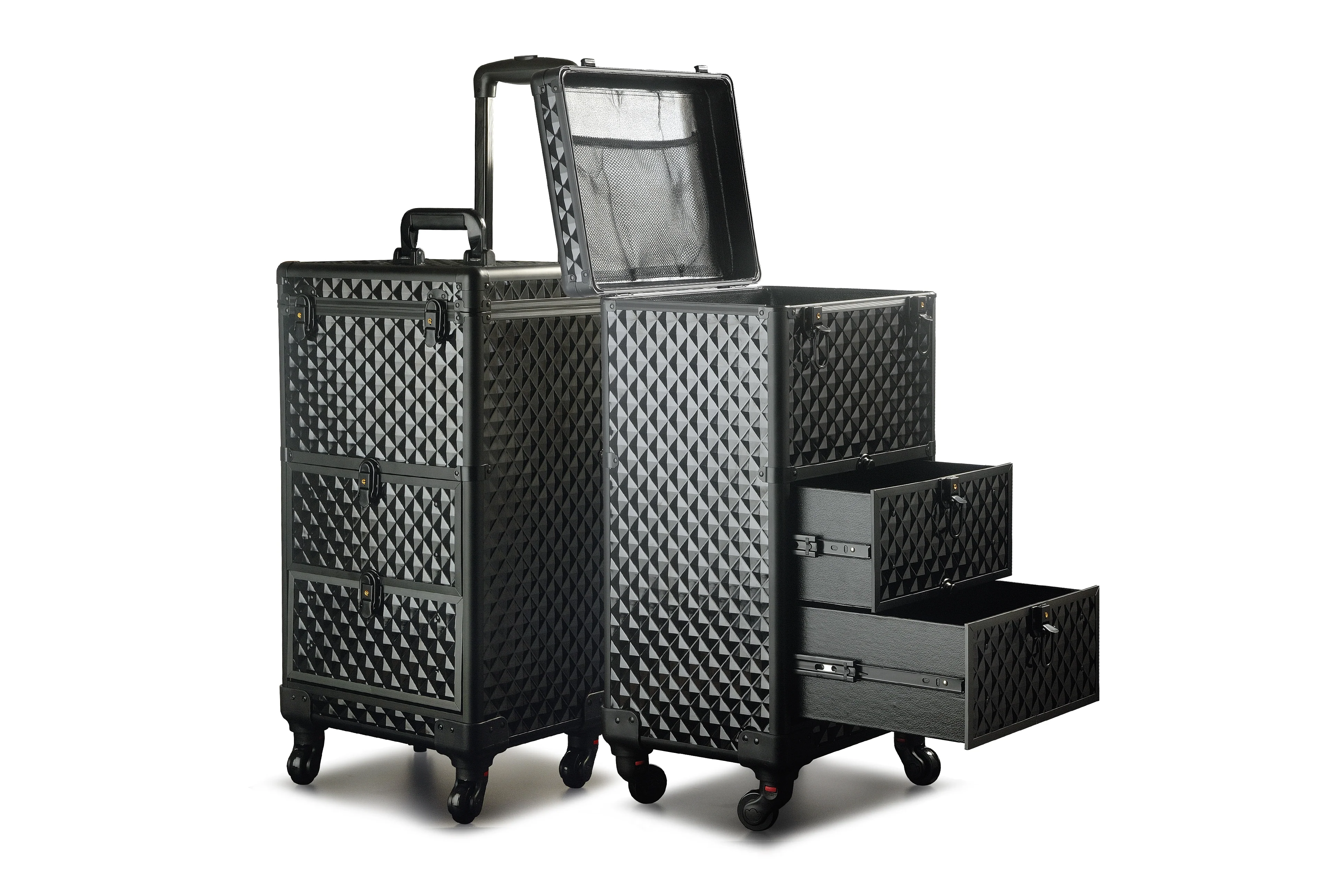 Trolley 2 Drawer Diamond Pattern