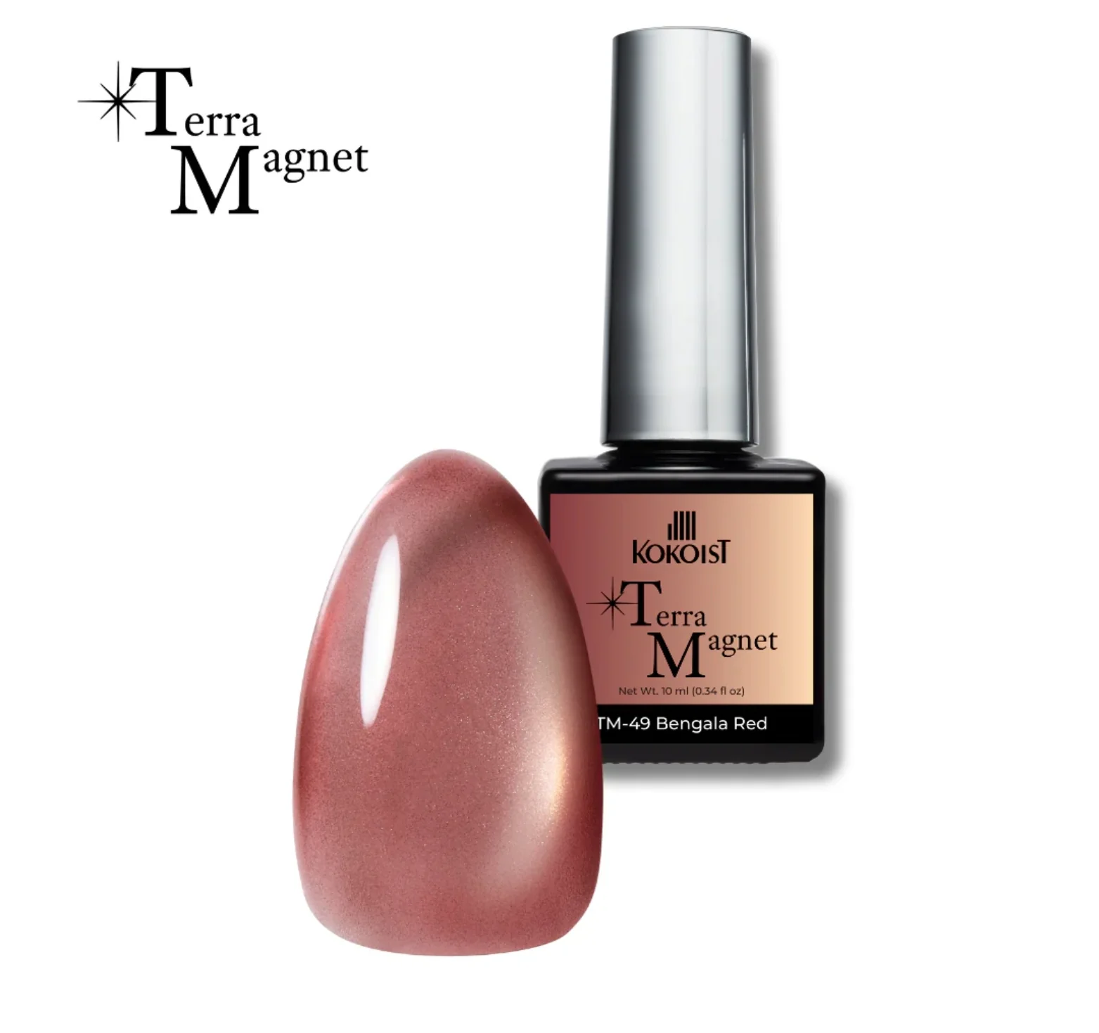 Cat Eye Terra Magnet TM-49 Bengala Red - WS