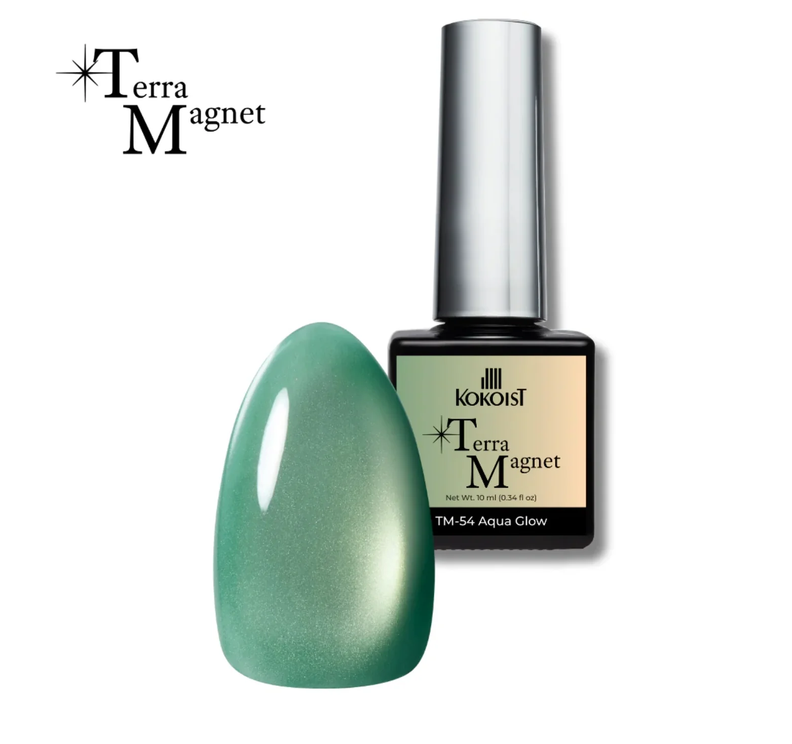 Cat Eye Terra Magnet TM-54 Aqua Glow - WS