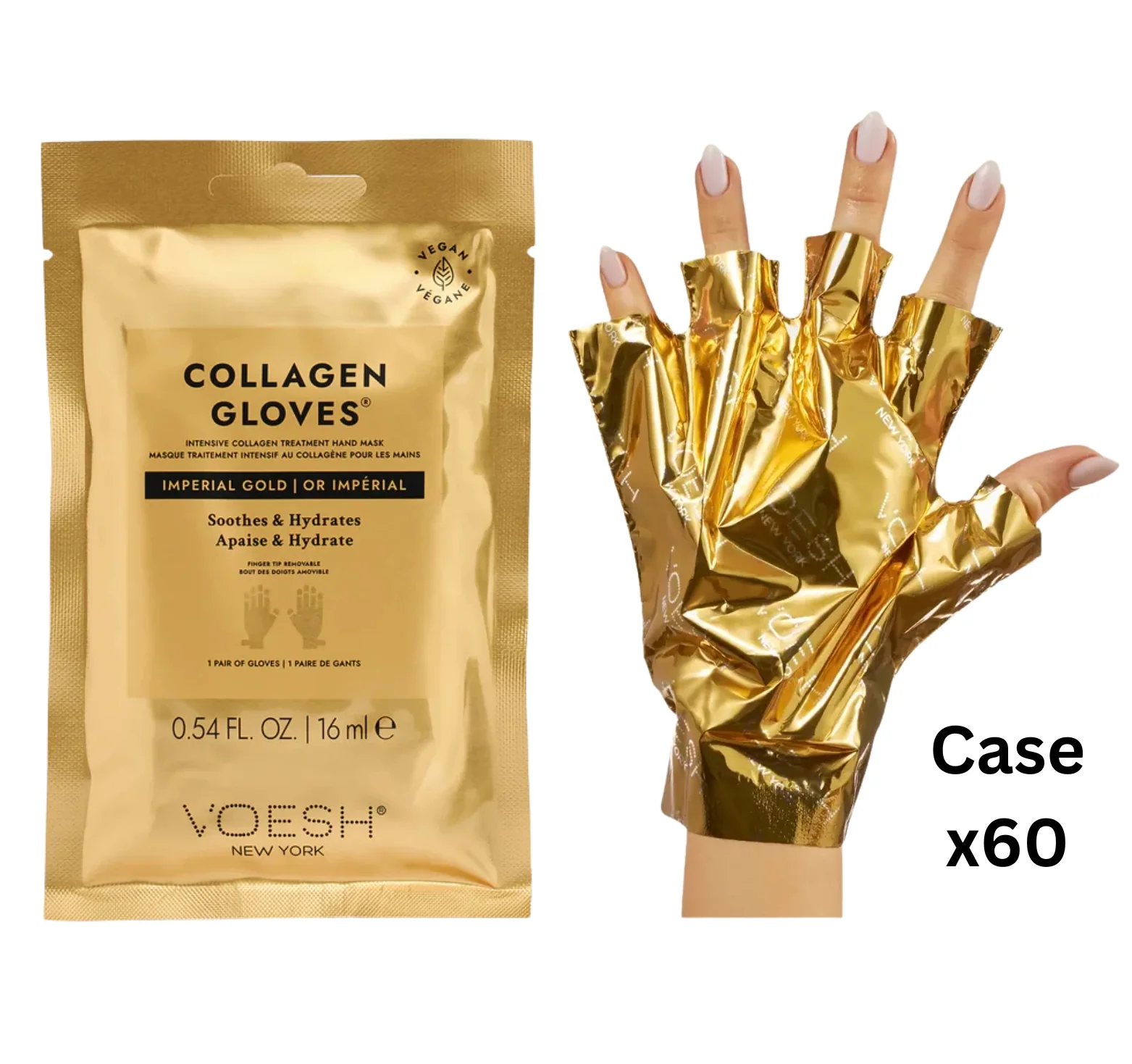 Collagen Gloves 24K Gold - WS
