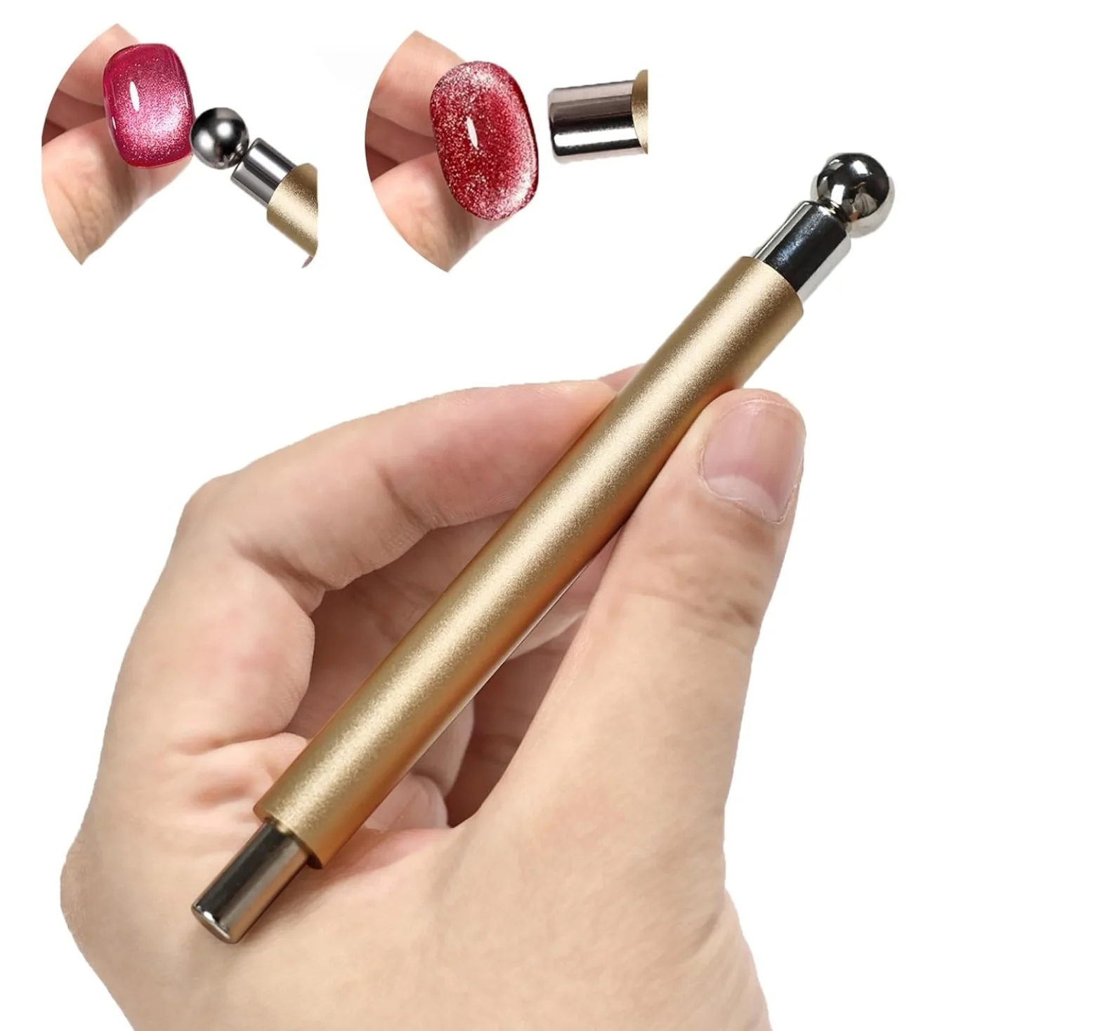 Cylinder Magnet w/ Bead - WS