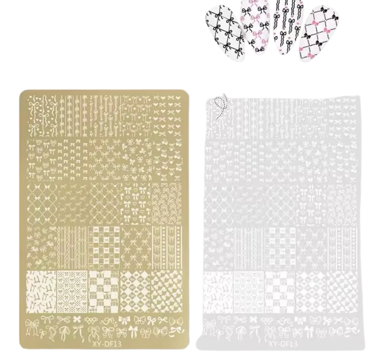 Stamping Plate #2 - Bows - WS