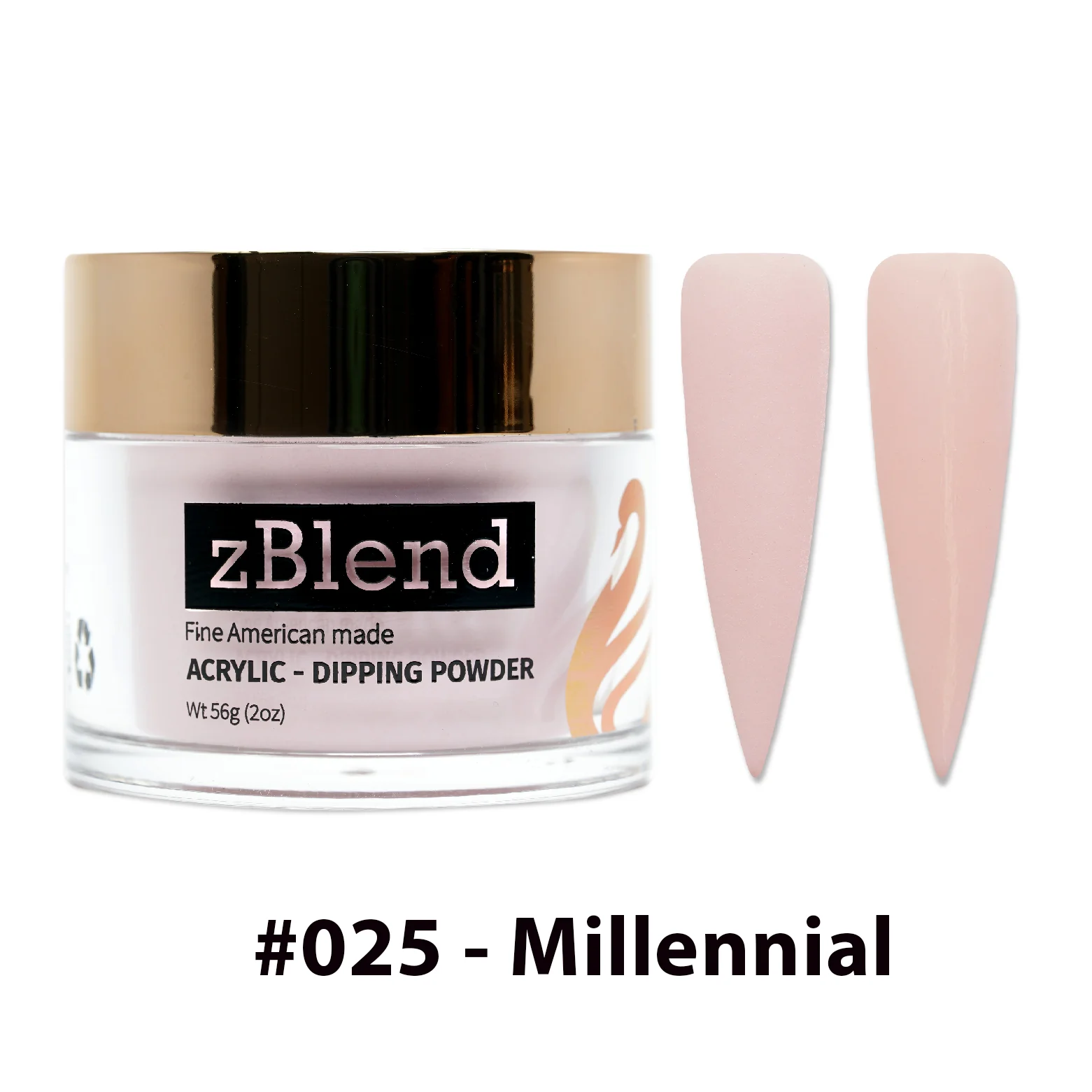 Powder zBlend - #025 Millennial Pink Latte - WS