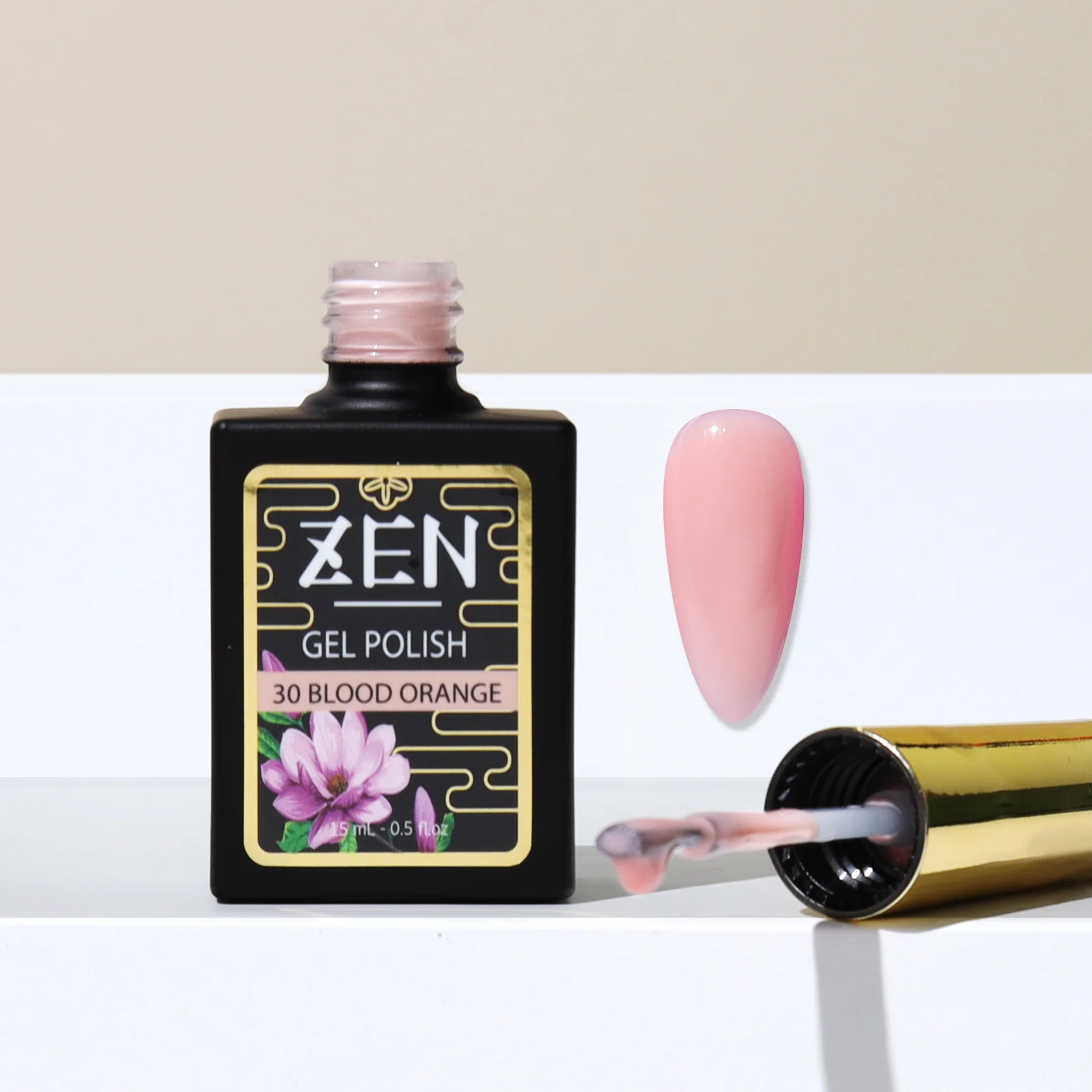 ZEN Milky Gel Polish - #30 Blood Orange