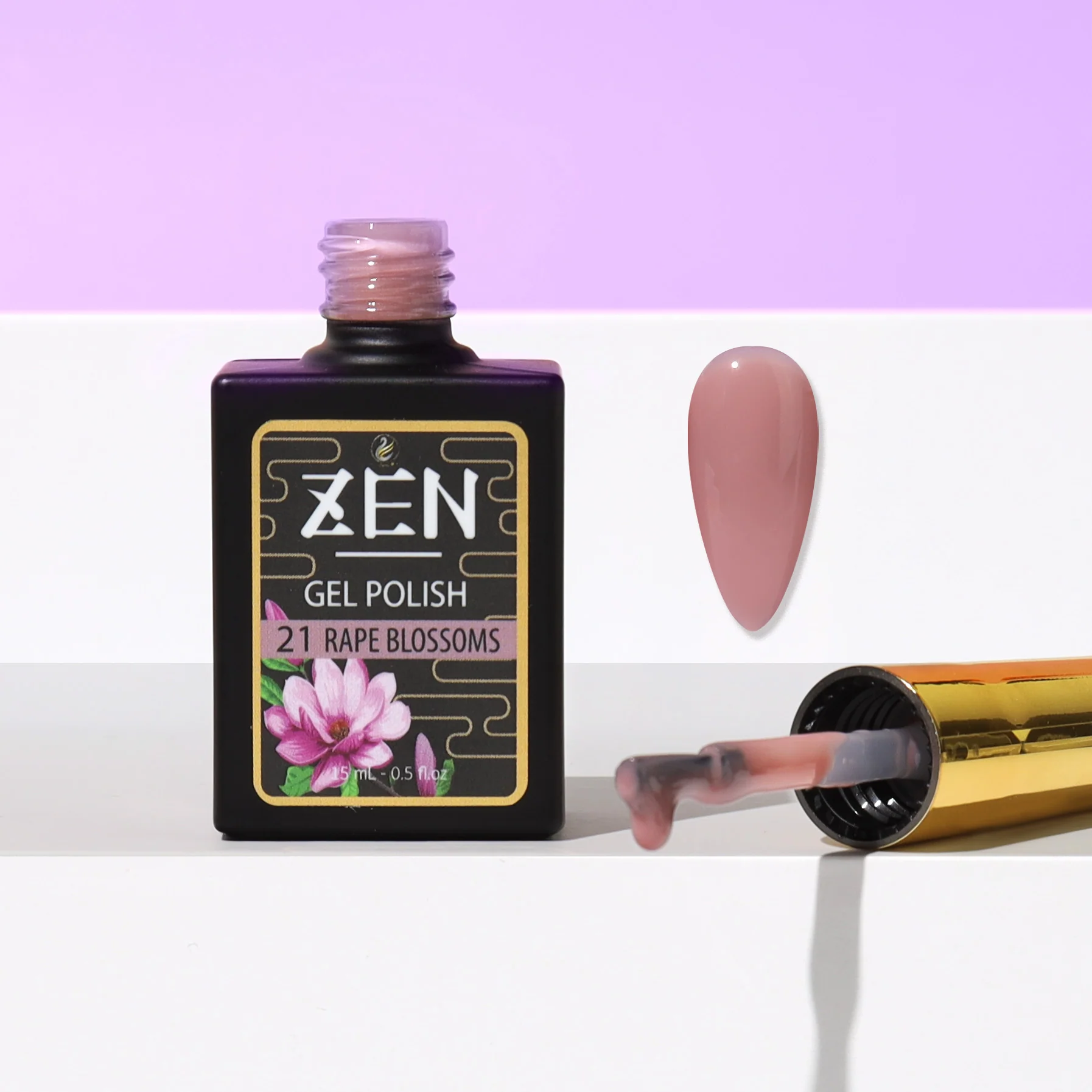 ZEN Milky Gel Polish - #21 Rape Blossoms - WS