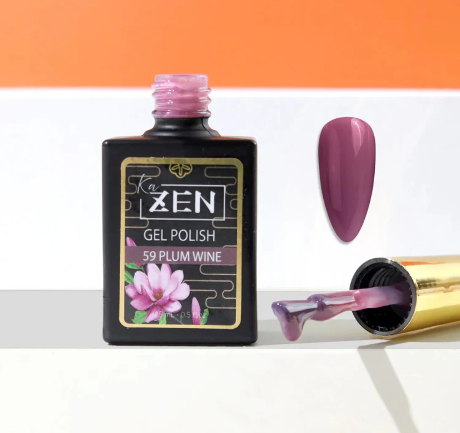 ZEN Milky Gel Polish - #59 Plum Wine - WS