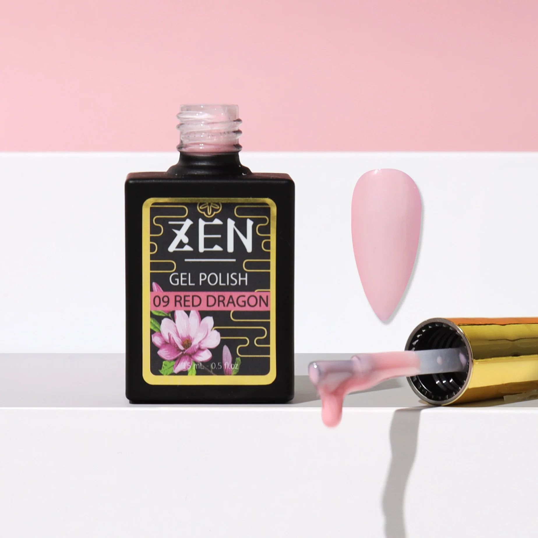 ZEN Milky Gel Polish - #09 Red Dragon