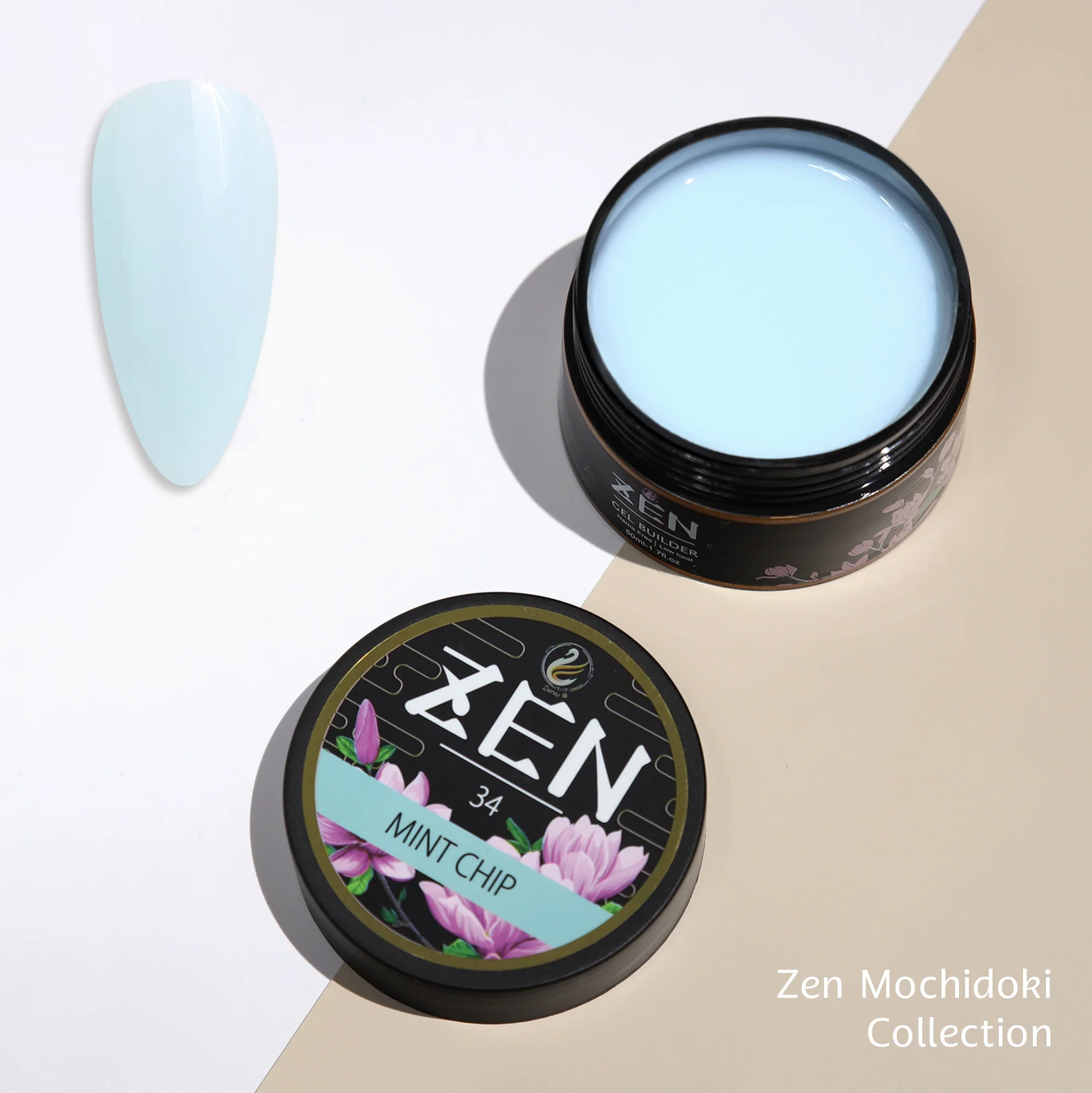 ZEN Builder Gel - #34 Mint Chip