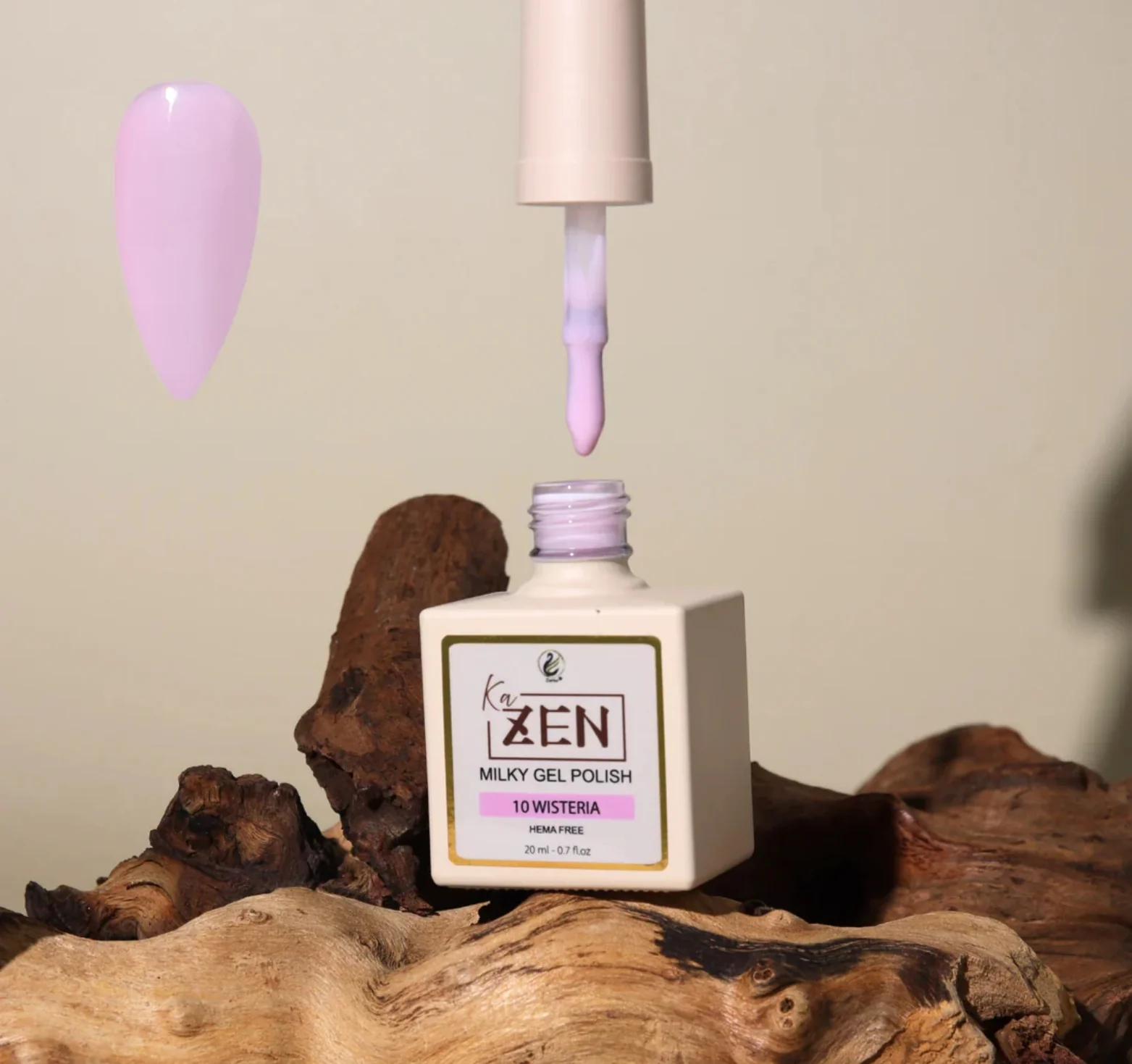 KaZEN Milky Gel Polish - #010 Wisteria - WS