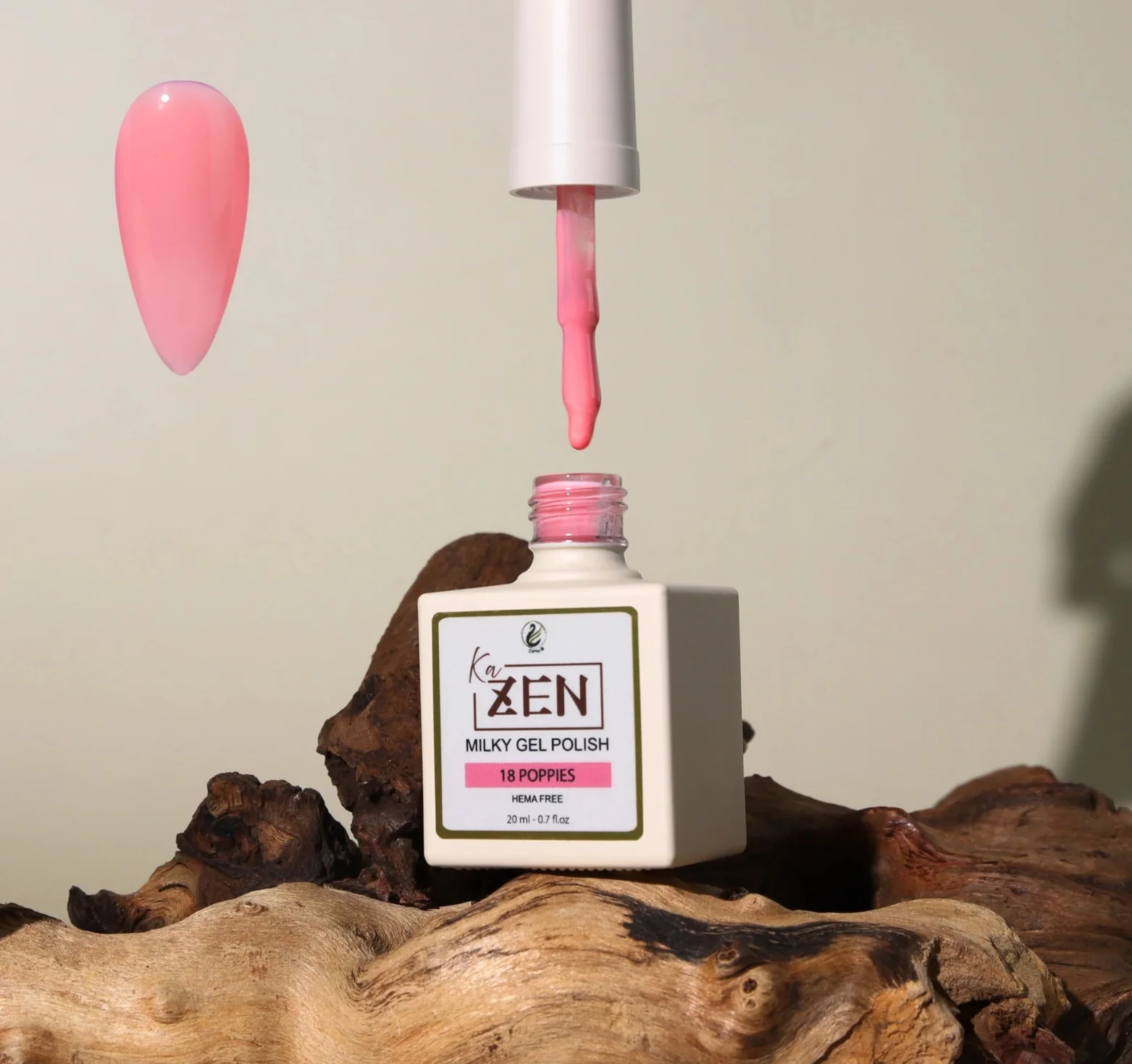 KaZen Milky Gel Polish - #018 Poppies - WS