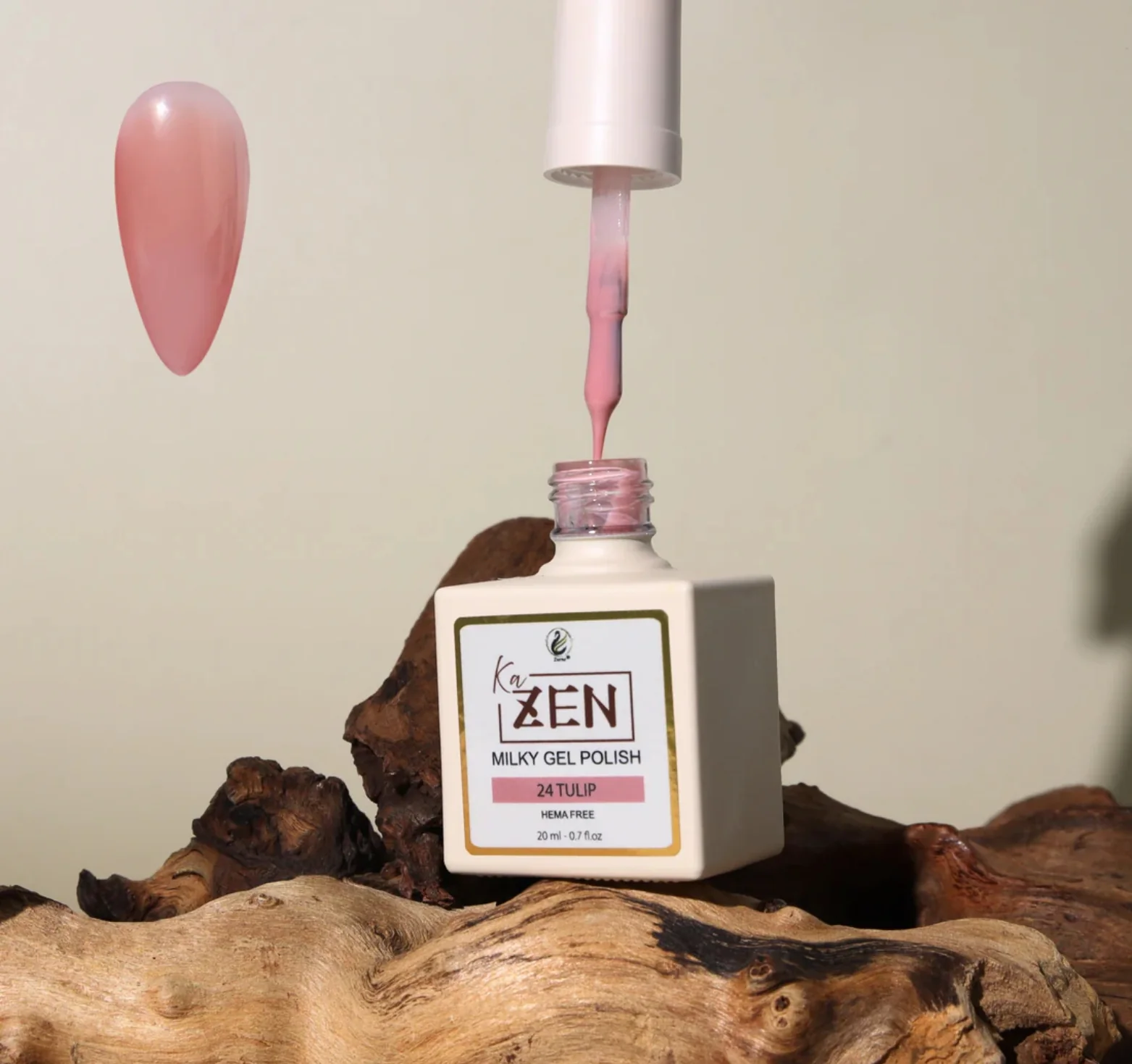 KaZEN Milky Gel Polish - #024 Tulip - WS