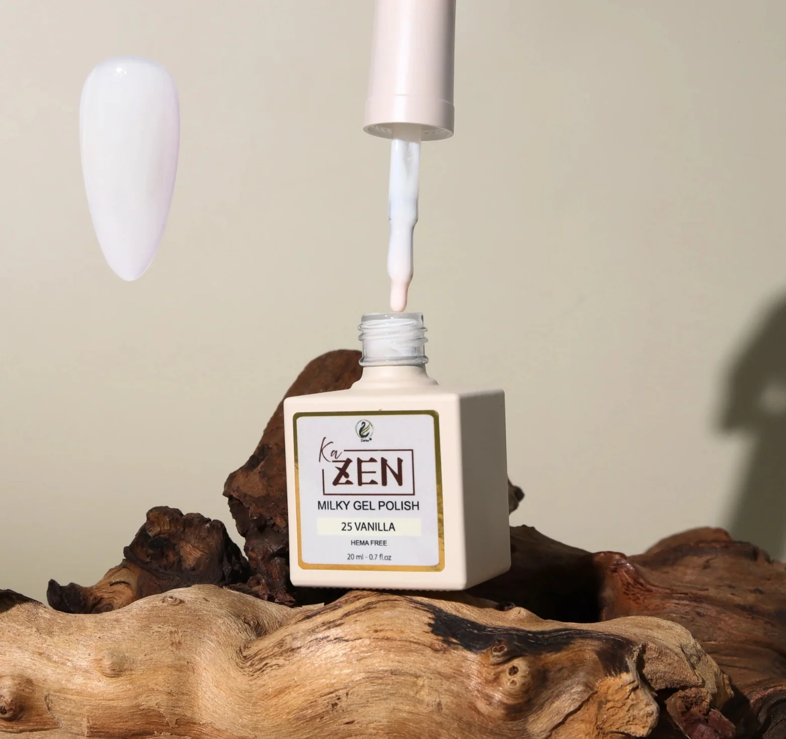 KaZen Milky Gel Polish - #025 Vanilla - WS