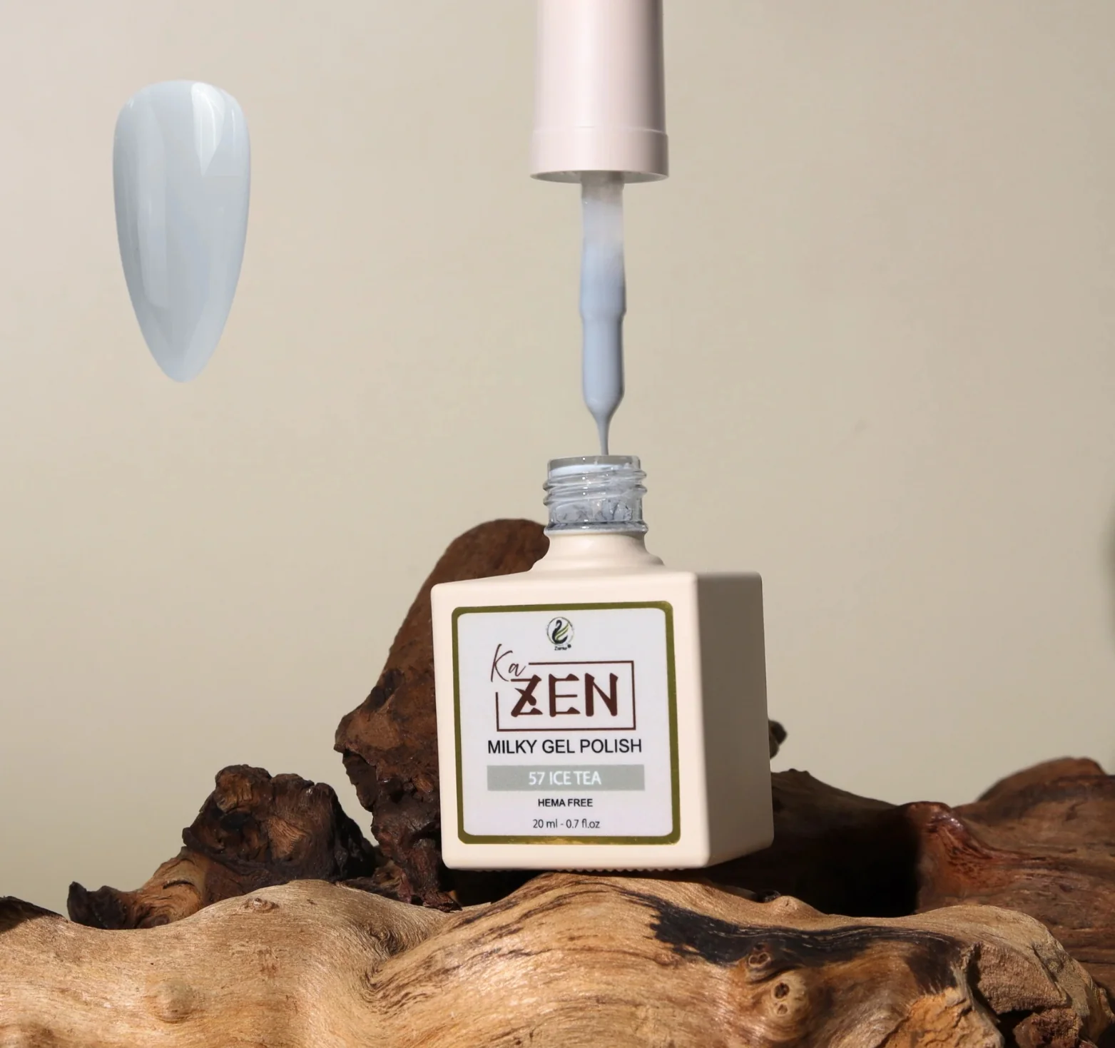 KaZen Milky Gel Polish - #057 Ice Tea - WS