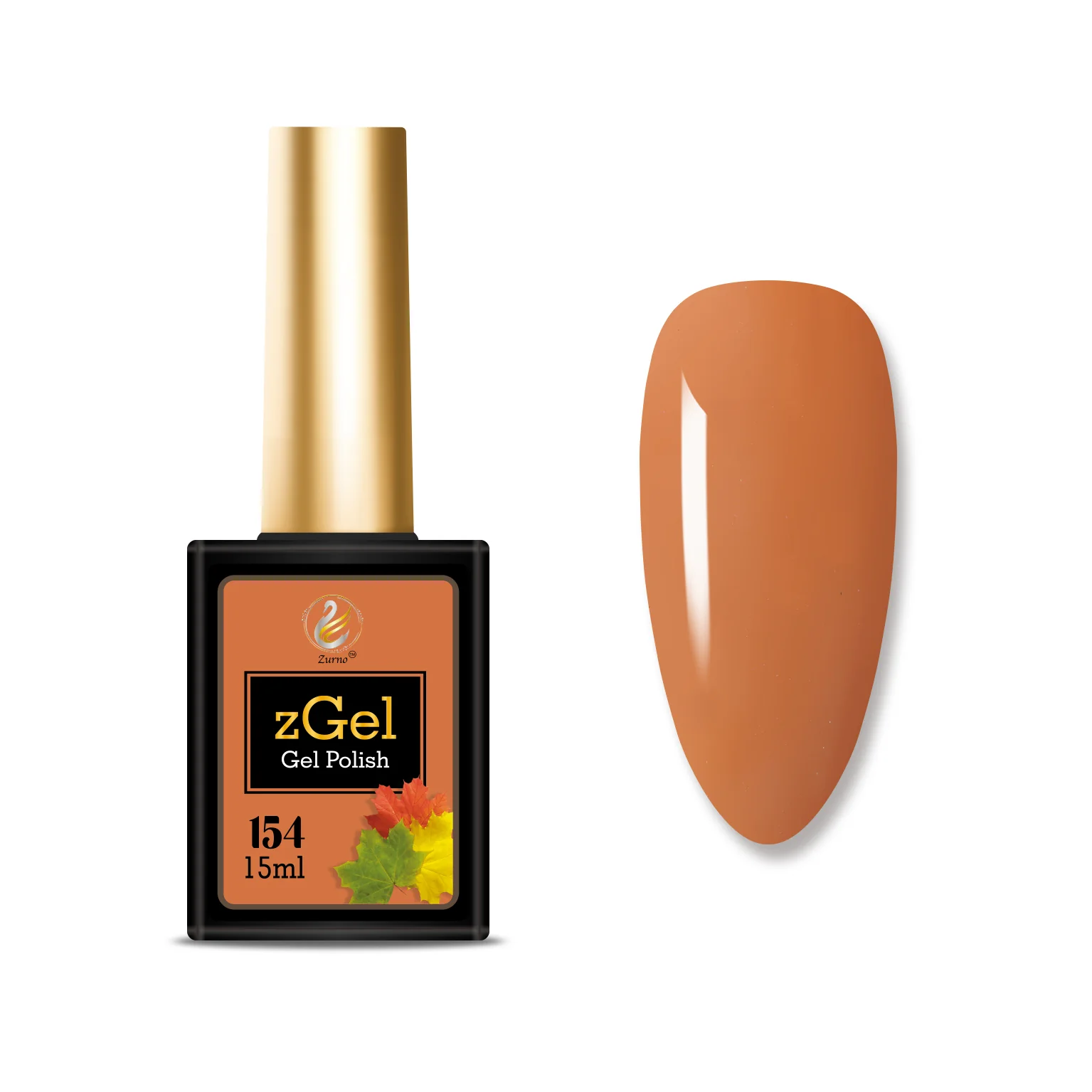 Gel Polish zGel - #154 Ginger - WS
