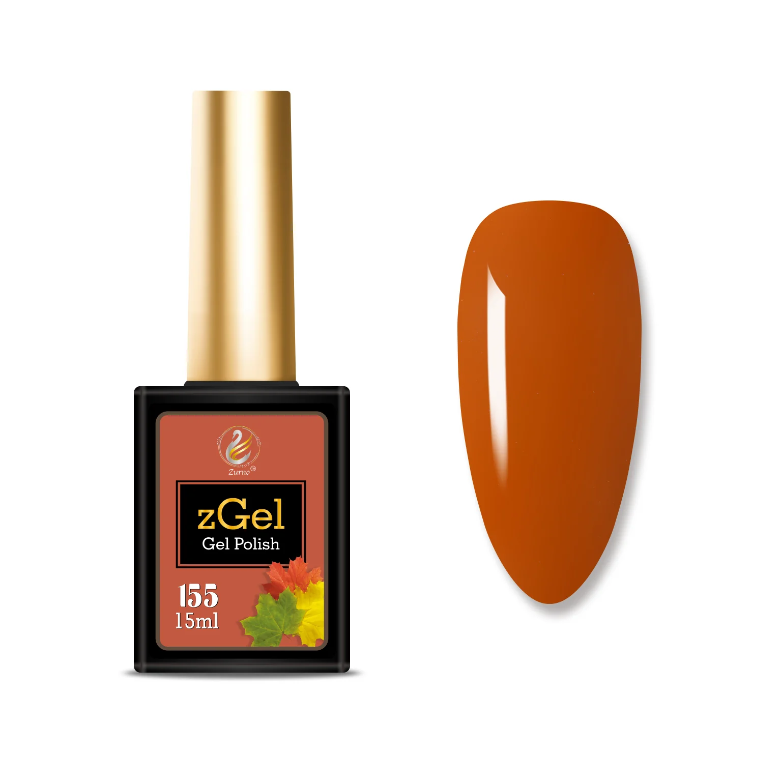 Gel Polish zGel - #155 Pumpkin Spice - WS