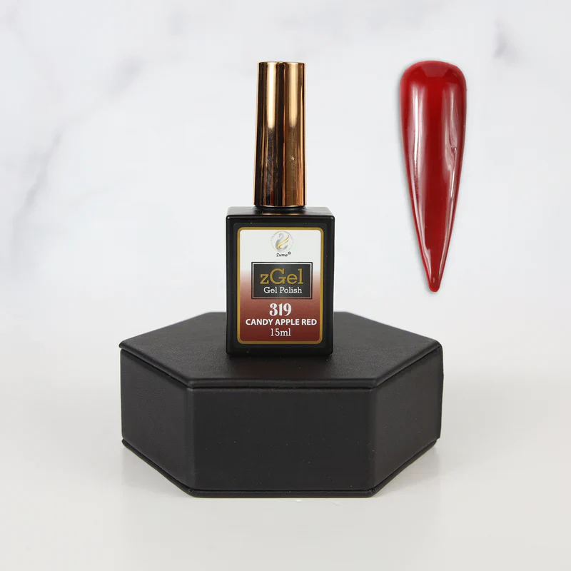Gel Polish zGel - #319 Candy Apple Red - WS