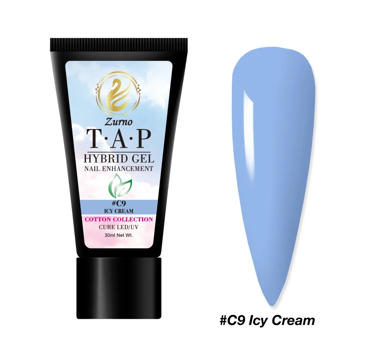 TAP Gel Cotton - #C09 Icy Cream - WS