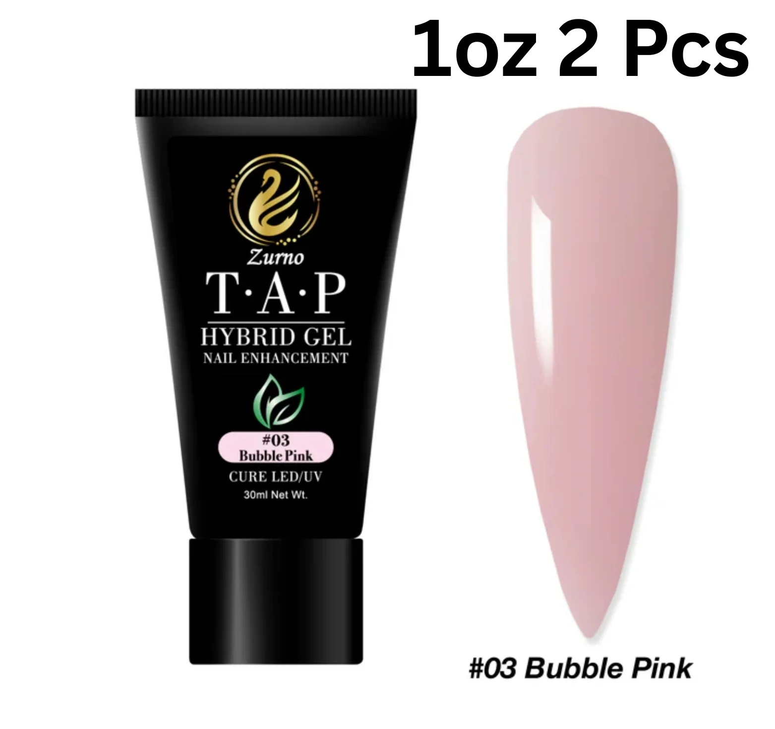TAP Gel French - #03 Bubble Pink 2 Pack - WS