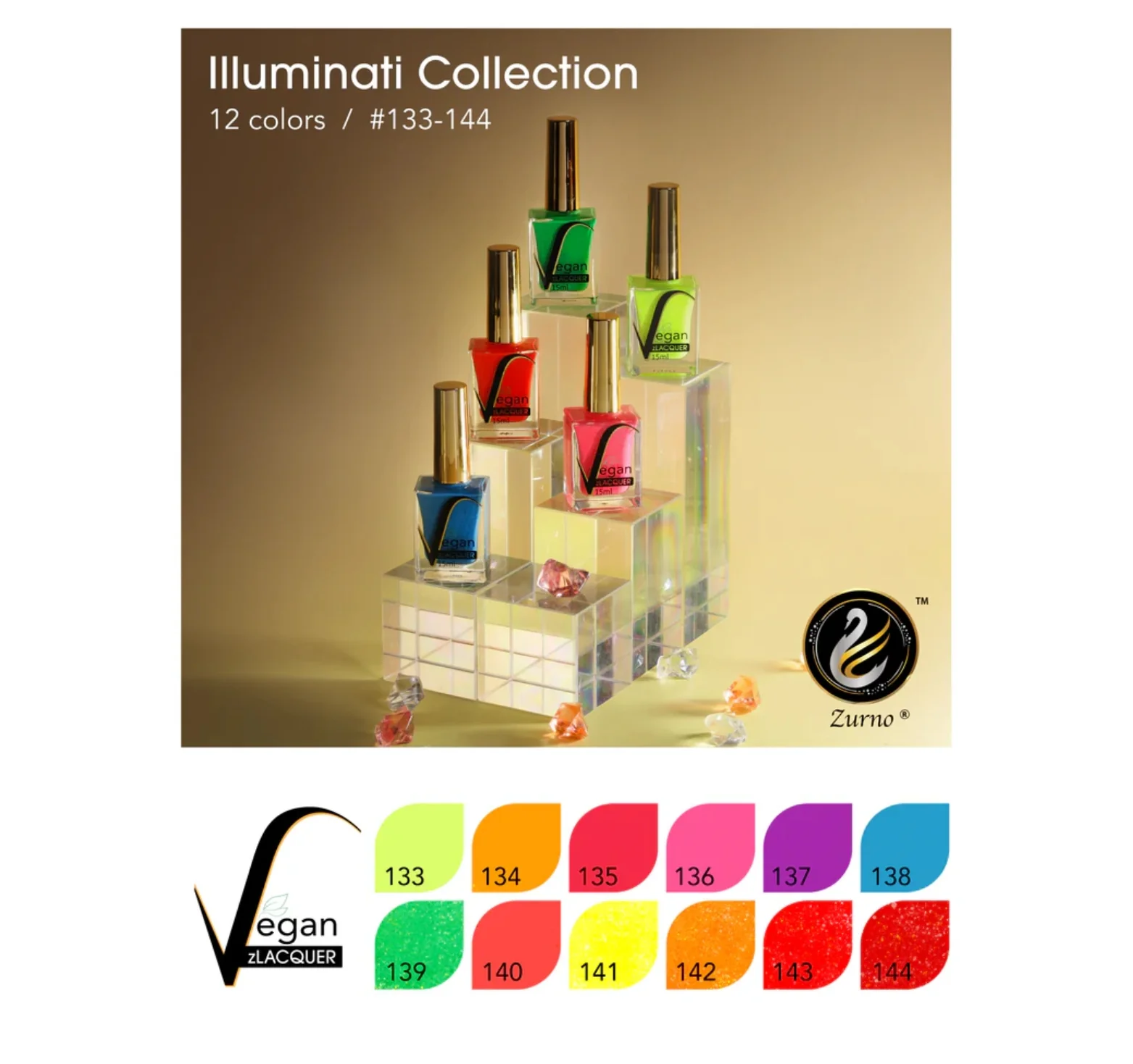 Polish zLacquer Illuminati Collection #133-144 - WS