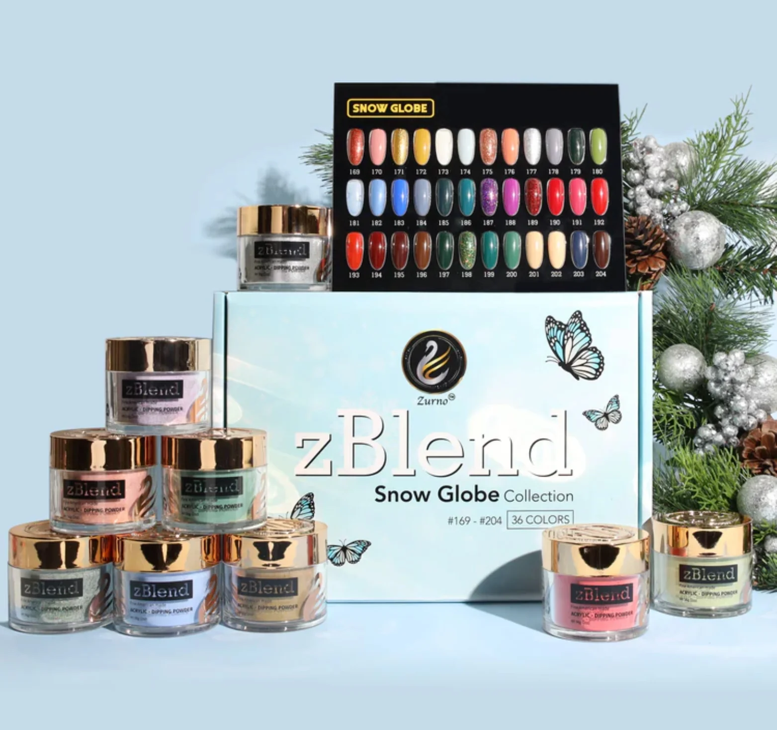 Powder zBlend Snow Globe Collection #169-204 - WS